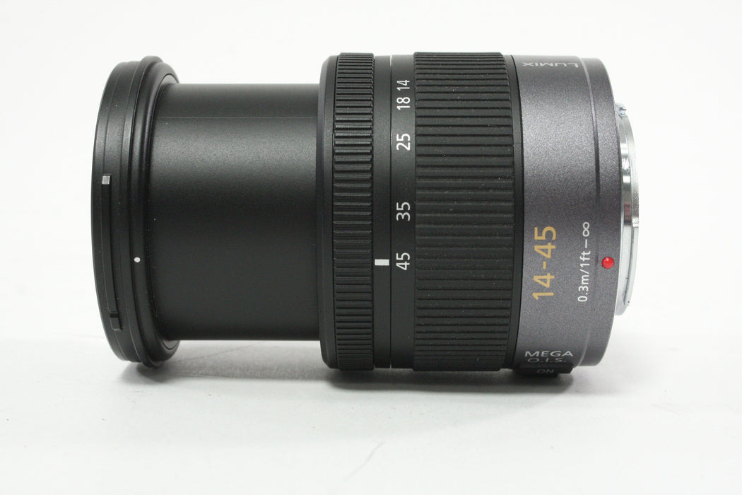 Panasonic Lumix 14-45mm f/3.5-5.6 Asph G Vario Mega O.I.S. Lens for Micro 4/3 Mount