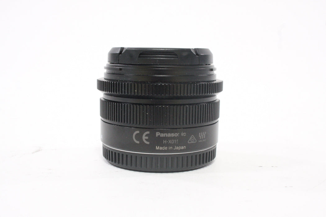 Panasonic Lumix 15mm f/1.7 Leica DG Summilux Lens for Micro 4/3 Mount