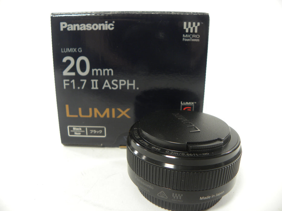 Panasonic Lumix 20mm f1.7 G ASPH Micro 4/3 Mount