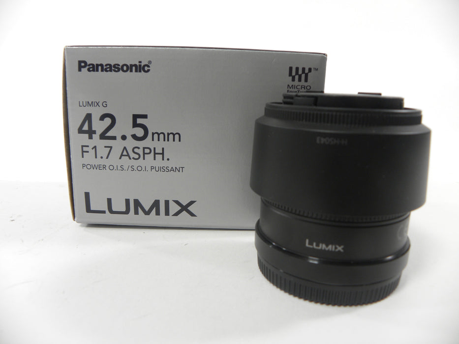 Panasonic Lumix 42.5mm f1.7 ASPH Power O.I.S. G Micro 4/3 Mount