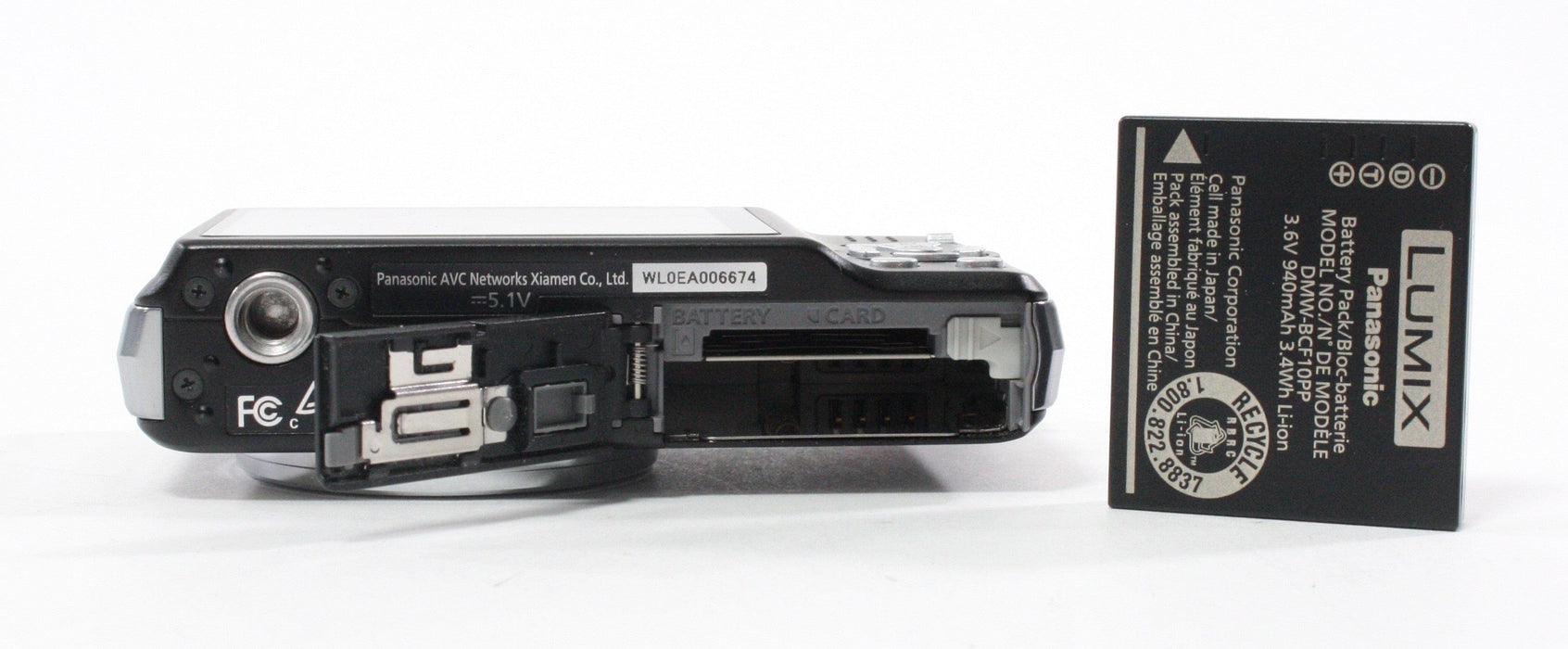 Panasonic Lumix DMC-FH20 Digital Camera 8x Zoom 14.1mp
