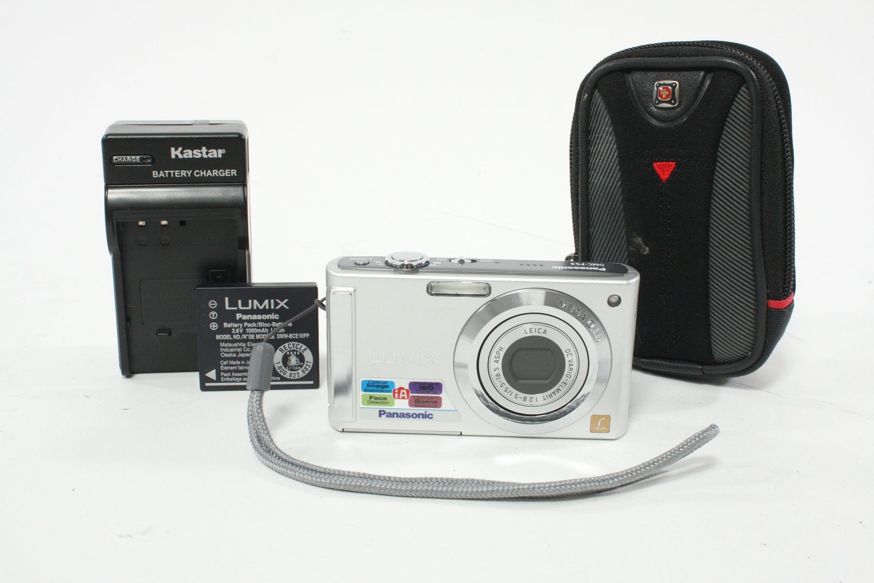 Panasonic Lumix DMC-FS3 Digital Point-and-Shoot Camera 3x Zoom 8.1mp