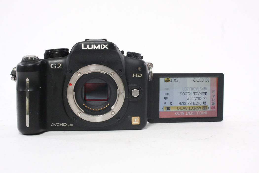 Panasonic Lumix DMC-G2 Mirrorless Digital Camera AS-IS