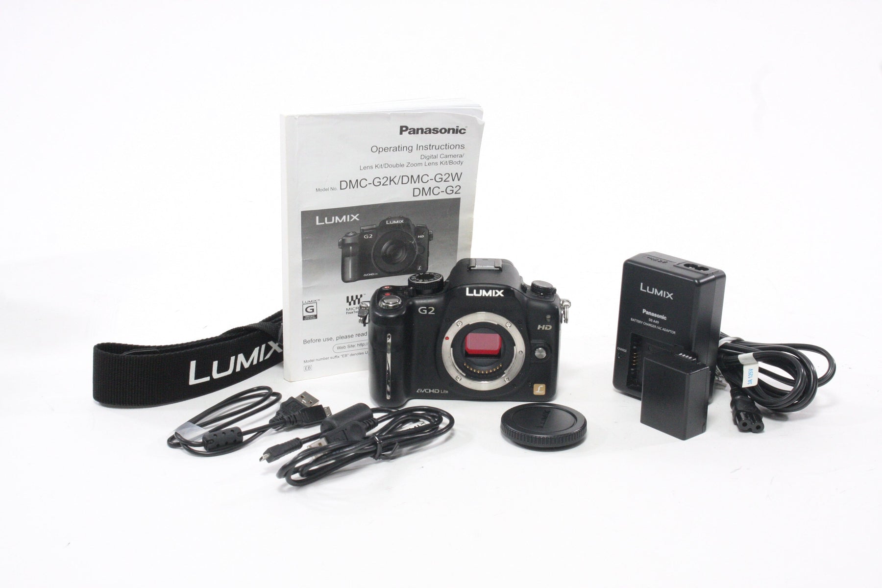 Panasonic Lumix DMC-G2 Mirrorless Digital Camera AS-IS