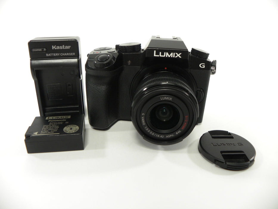 Panasonic Lumix DMC-G7 16.0mp Mirrorless w/14-42mm Micro 4/3 S/C 1,442