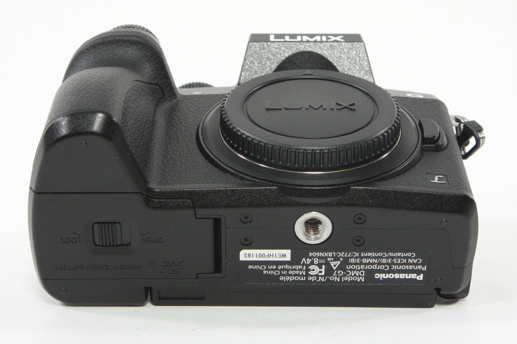 Panasonic Lumix DMC-G7K - Shutter Count 440