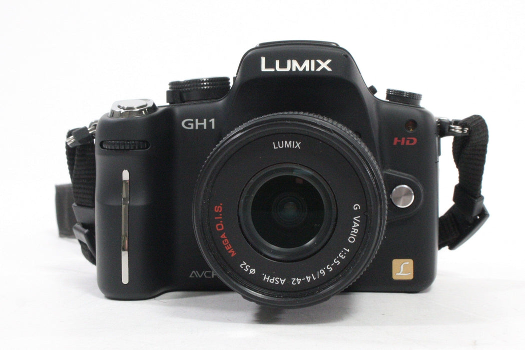 Panasonic Lumix DMC-GH1 AVCHD Mirrorless Camera with 14-42mm f/3.5-5.6 Lens