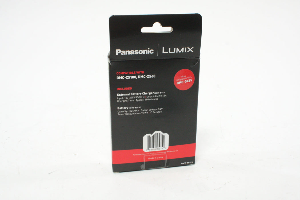 Panasonic Lumix DMC-GX85K Mirrorless Camera w/ 12-32mm f/3.5-5.6 G Vario Asph Mega OIS Micro 4/3 Lens, with a Shutter Count of 2,805.