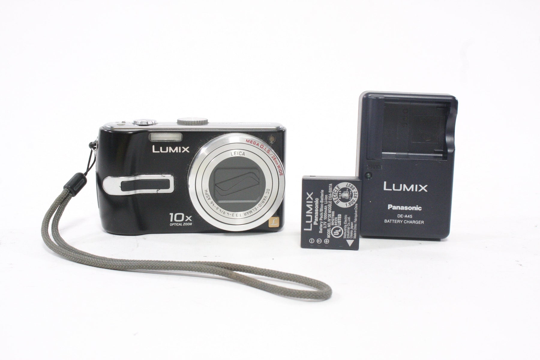 Panasonic Lumix DMC-TZ3 Digital Point-and-Shoot Camera 10x Zoom 7.2mp