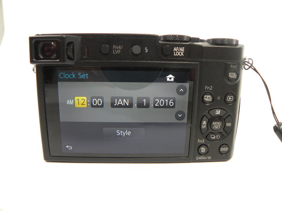 Panasonic Lumix DMC-ZS100 20.1mp Digital Camera AS IS