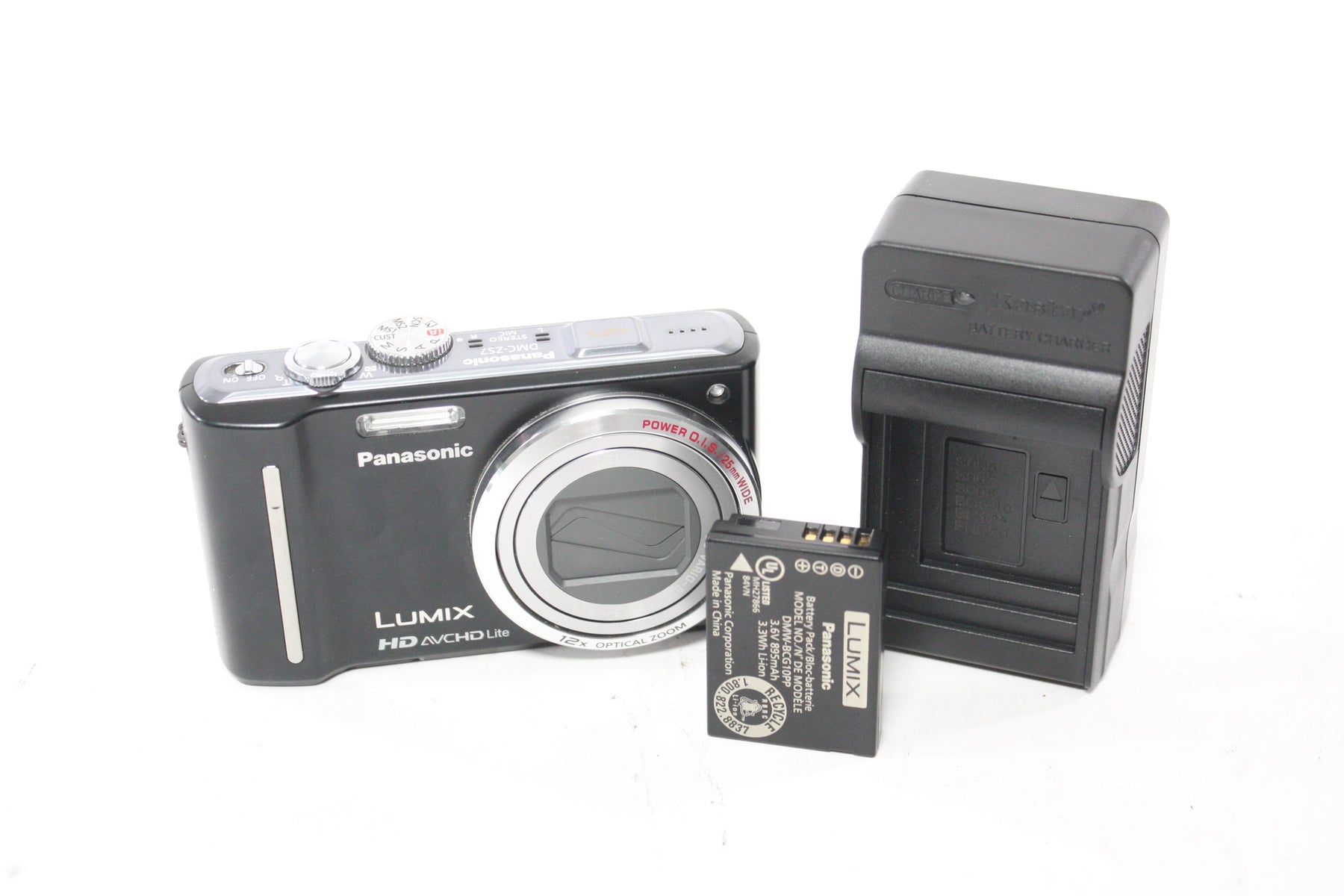Panasonic Lumix DMC-ZS7 Digital Point and Shoot Camera 12x Zoom 12.1mp