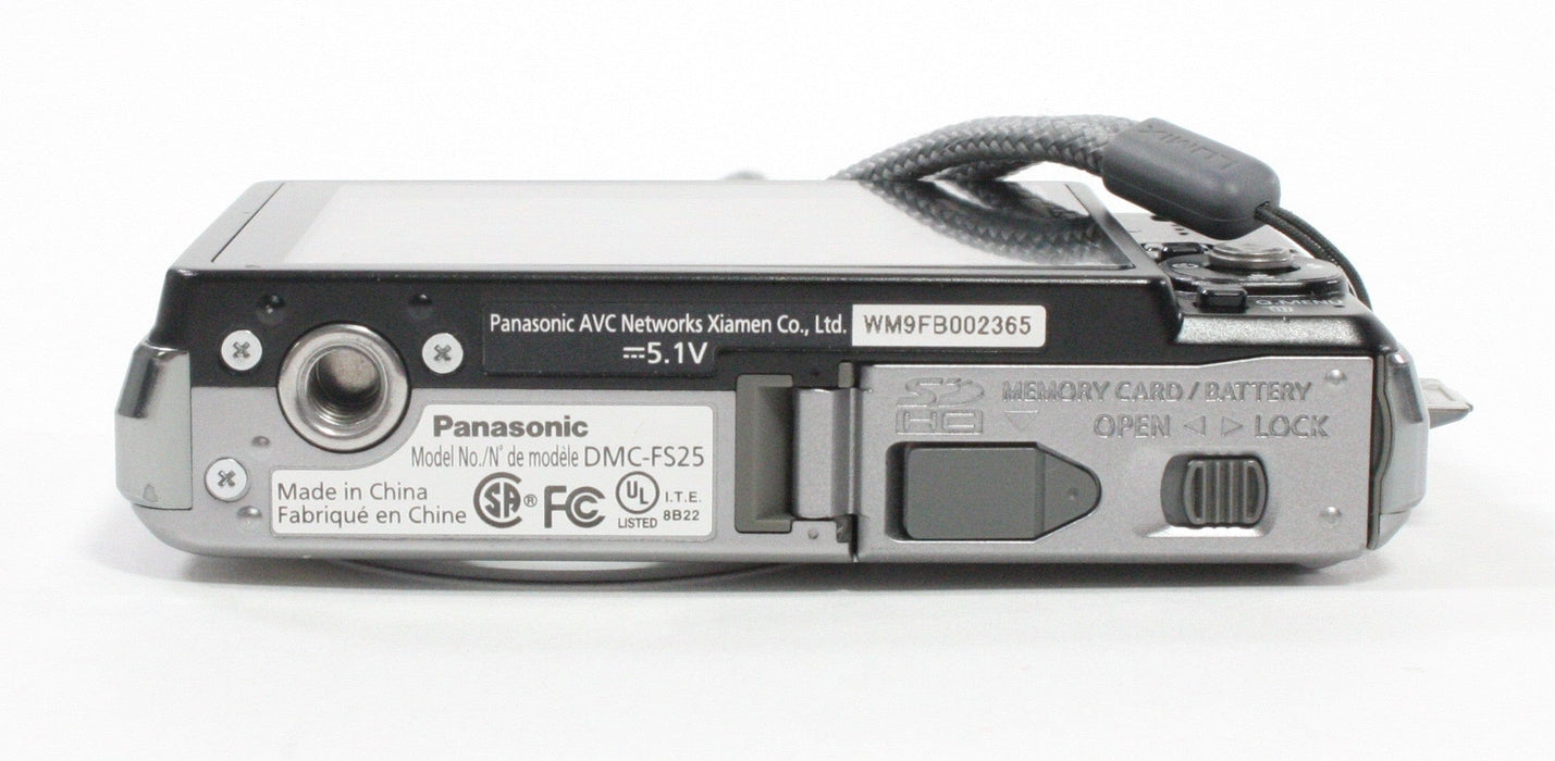 Panasonic Lumix FS 25 5z Zoom 12.1mp (Silver)