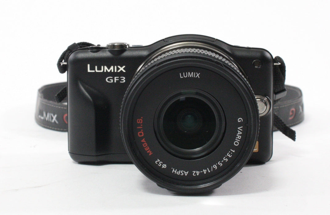 Panasonic Lumix GF3 Digital Mirrorless Camera with 14-42mmf/3.5-5.6 Lens