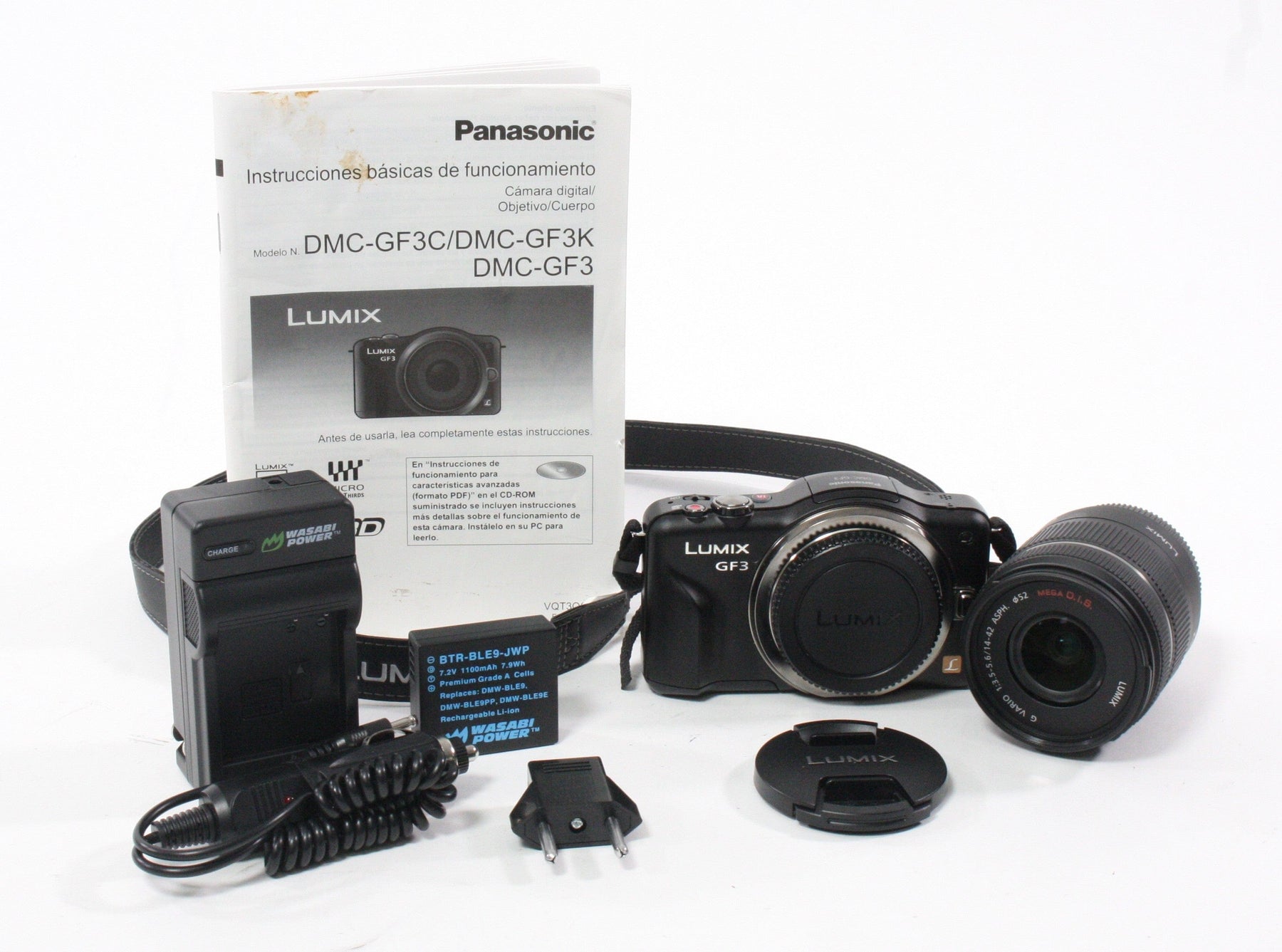 Panasonic Lumix GF3 Digital Mirrorless Camera with 14-42mmf/3.5-5.6 Lens