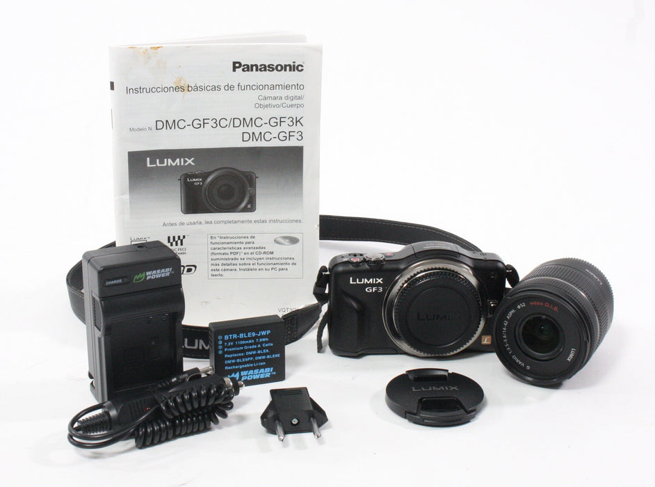 Panasonic Lumix GF3 Digital Mirrorless Camera with 14-42mmf/3.5-5.6 Lens