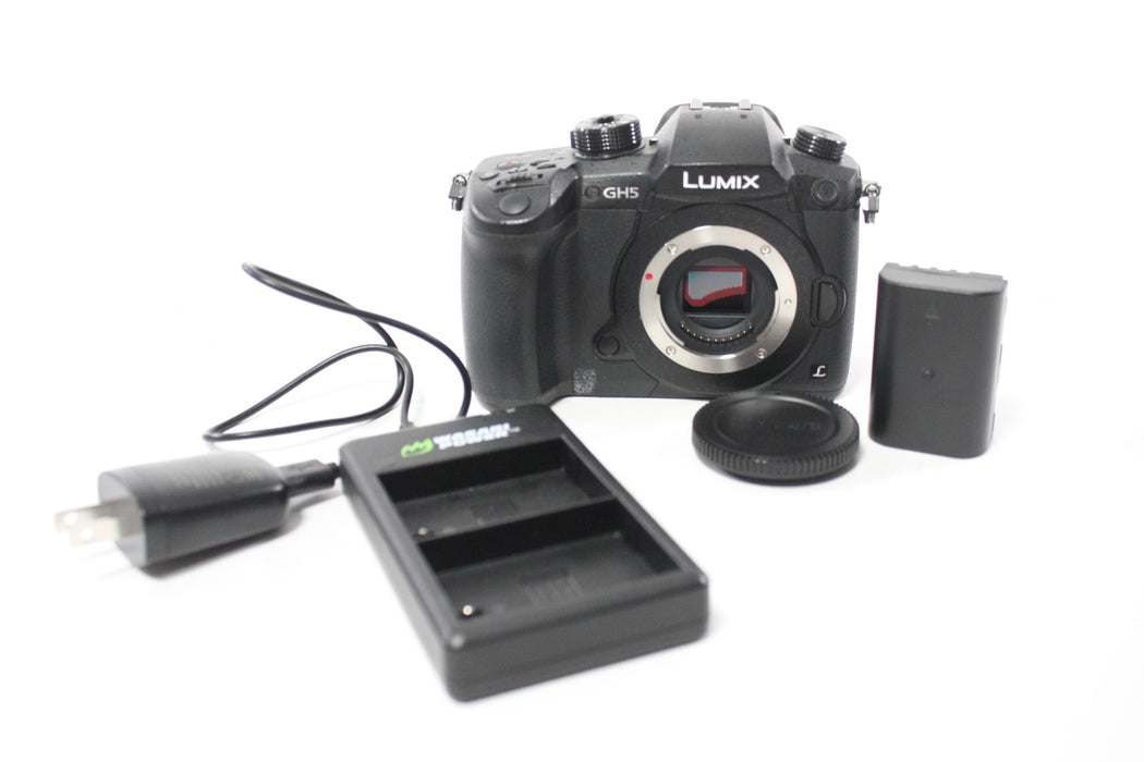 Panasonic Lumix GH5 Digital Mirrorless Camera Body with Shutter Count 9,100