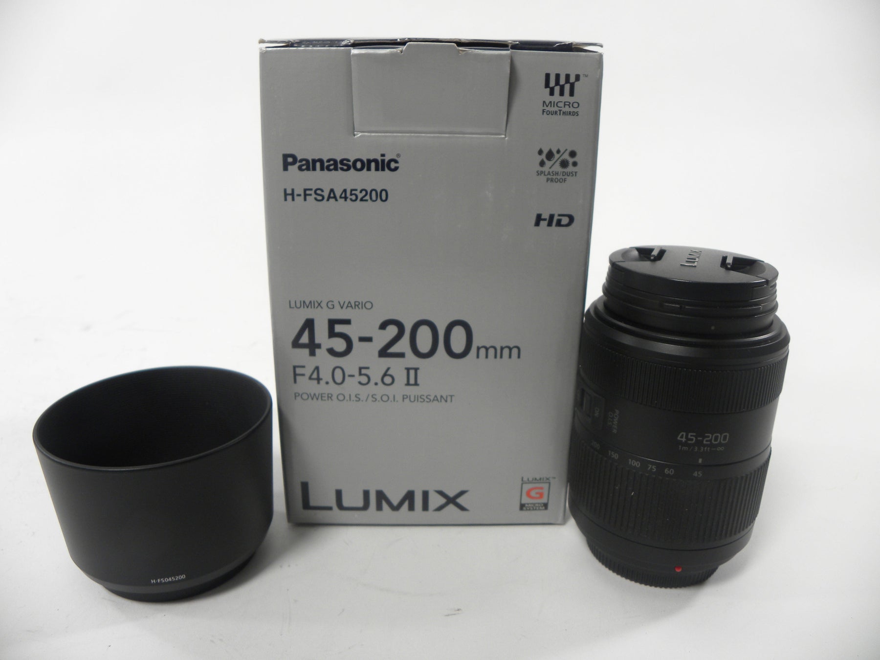 Panasonic Lumix Vario 45-200mm f4.0-5.6  Power O.I.S. Mirco 4/3 Mount
