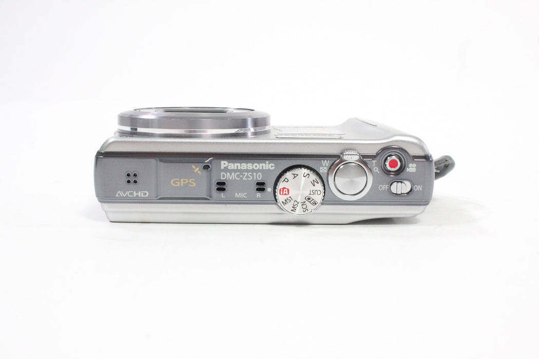 Panasonic Lumix ZS10 Digital Point-and-Shoot Camera 16x Zoom 14.1mp