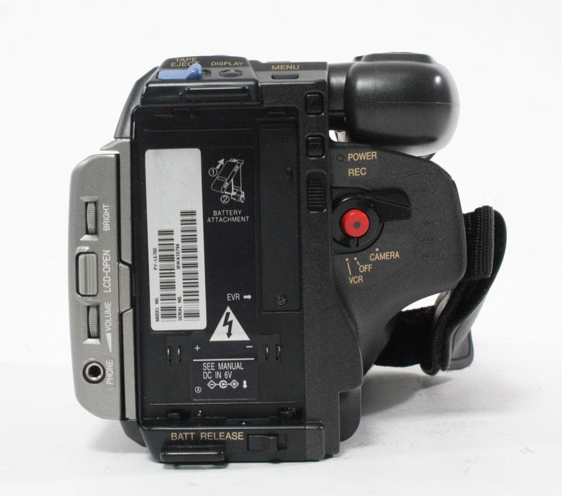 Panasonic Palmcorder VHS-C Model PV-L678D Camcorder