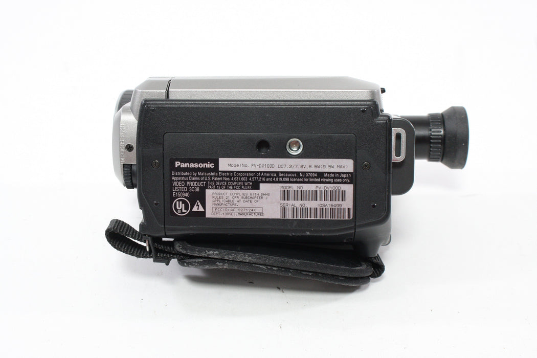 Panasonic PalmSight GR-SXM330 Mini-DV Camcorder