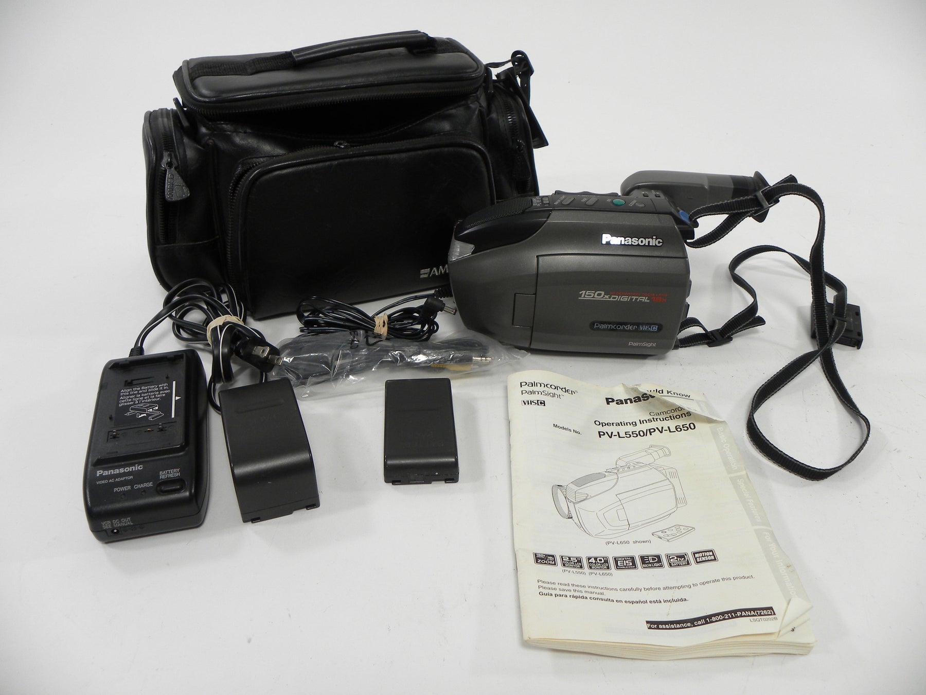 Panasonic PV-L650D VHS-C Camcorder