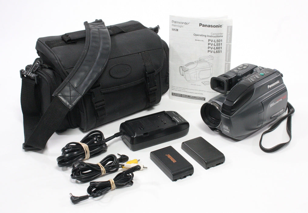 Panasonic VHS-C PV-L501D Camcorder