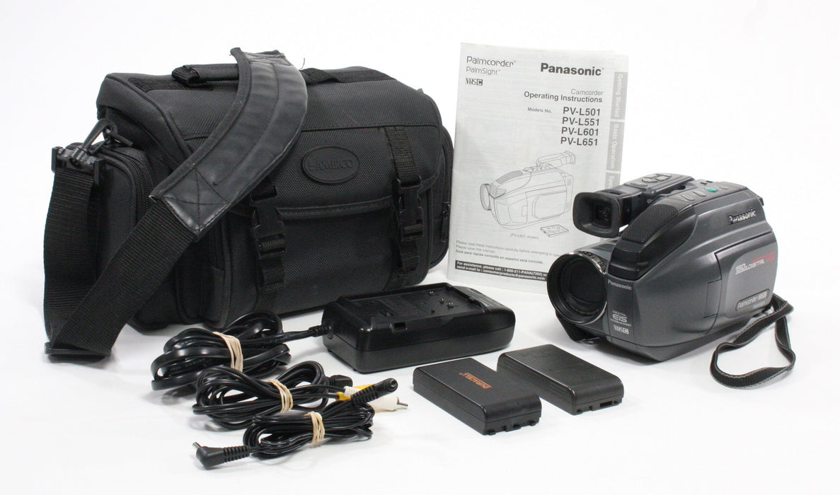 Panasonic VHS-C PV-L501D Camcorder