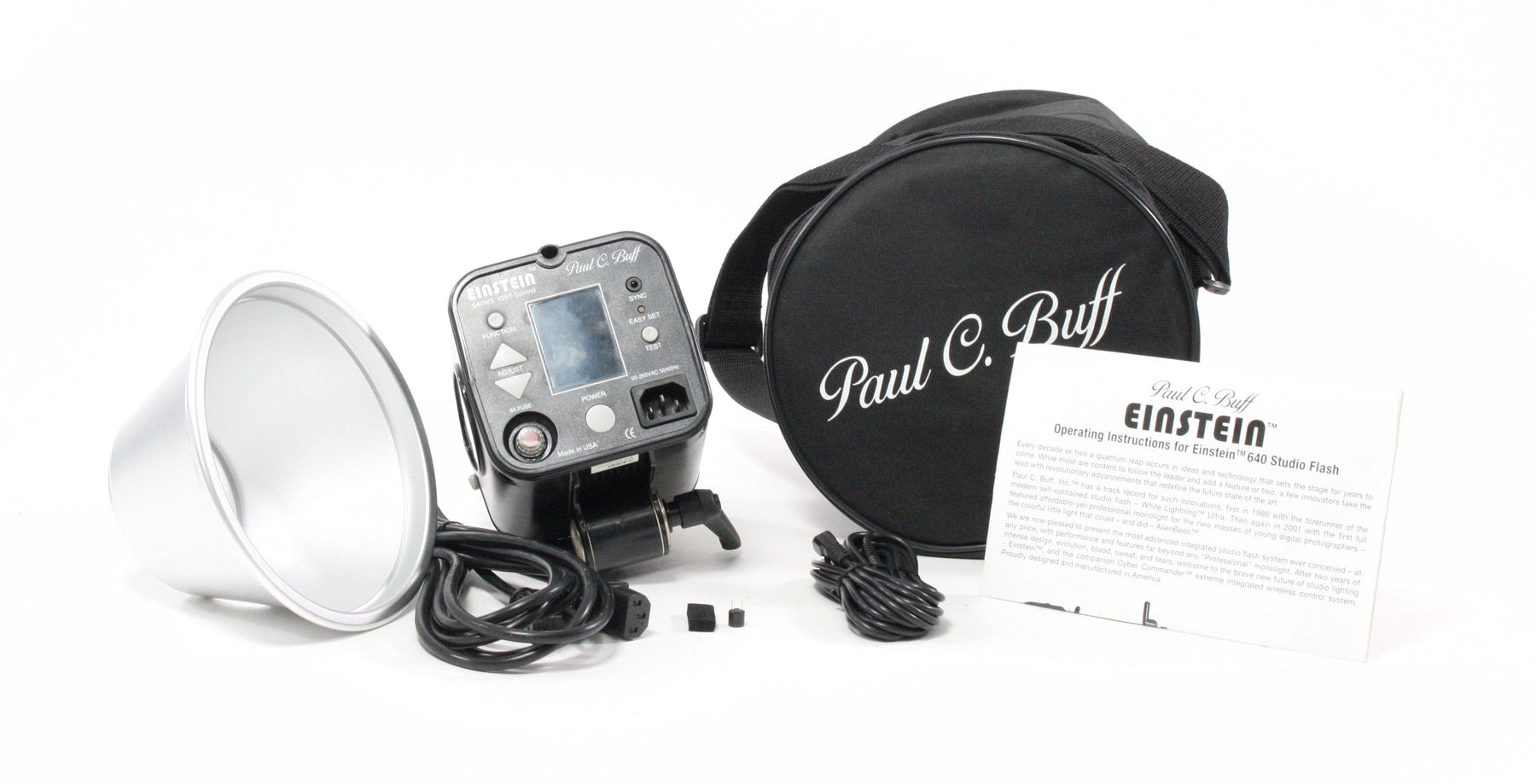 Paul C Buff Einstein 640 WS Strobe Flash