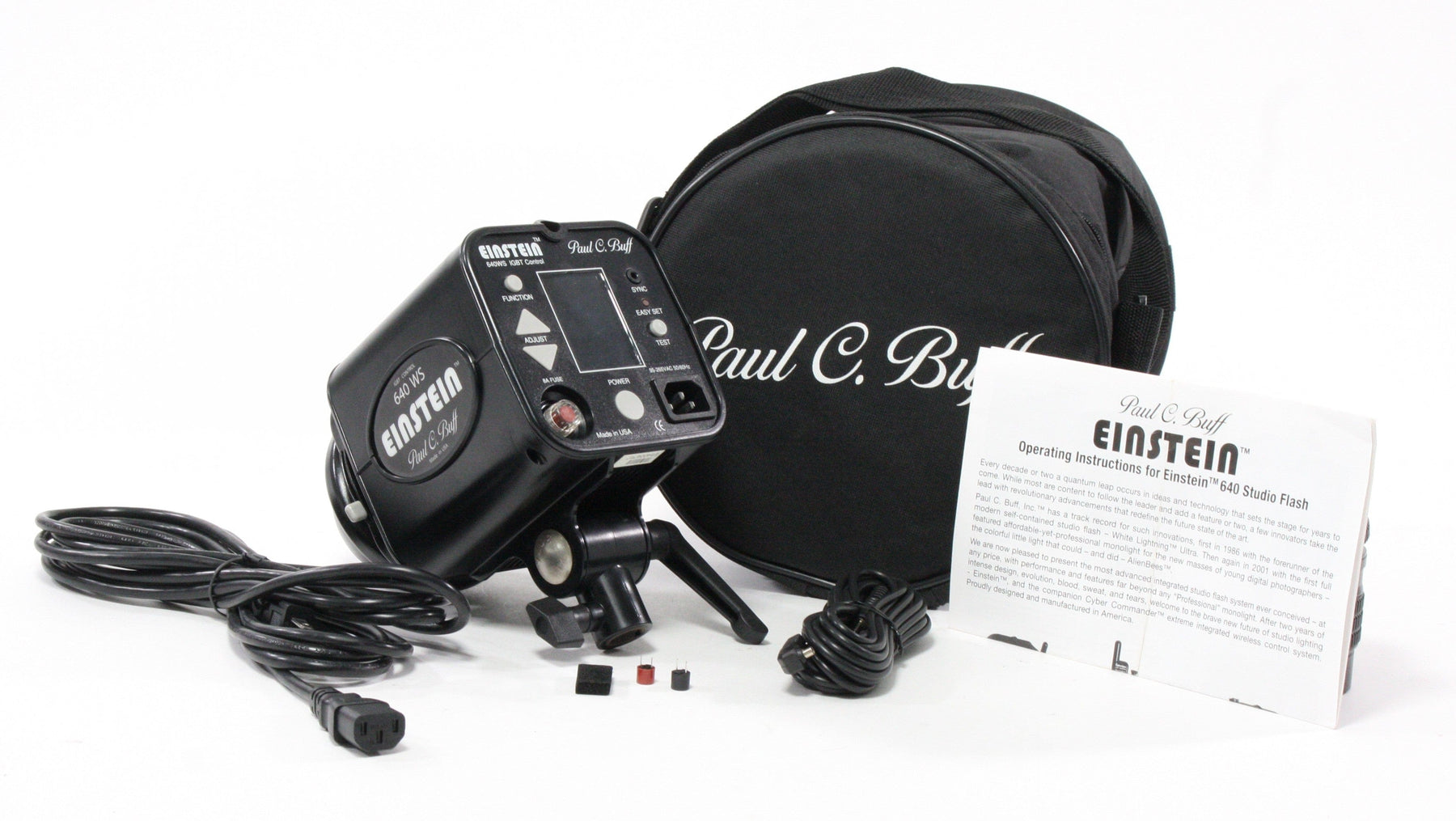 Paul C Buff Einstein 640WS Strobe Flash