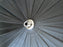 Paul C. Buff PLM 51 Bright Silver Umbrella with diffusion fabric , Strobe holder and Black Spill