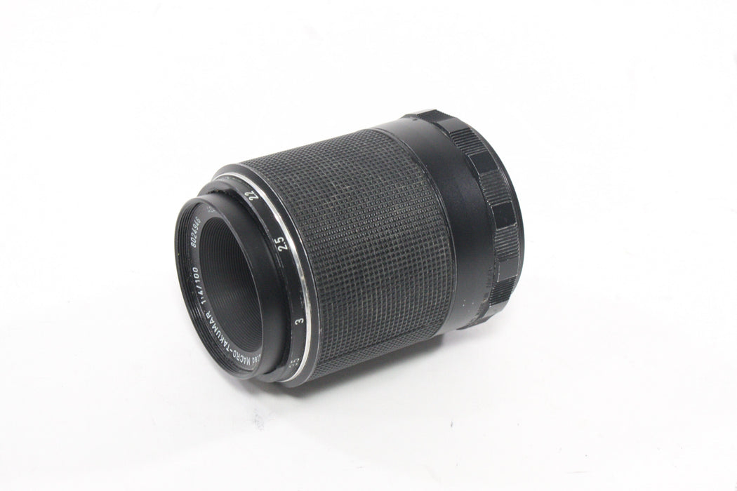 Pentax 100mm f/4 Super Multi-Coated Macro-Takumar Lens for M42 Mount