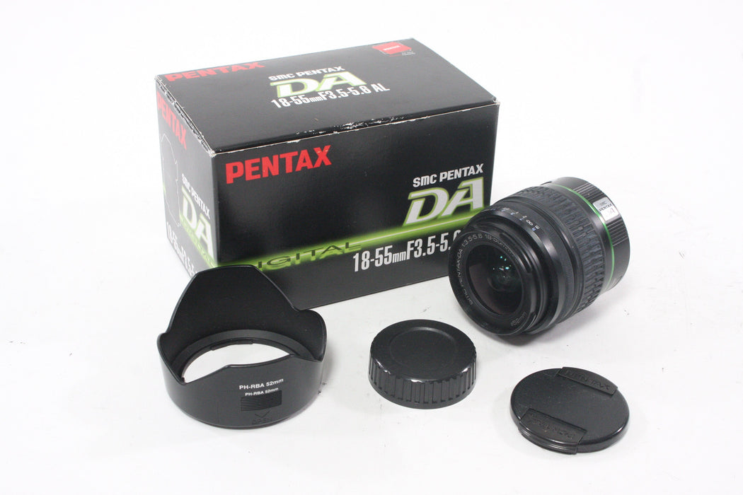 Pentax 18-55mm f/3.5-5.6 DA L AL SMC AF Lens for K Mount