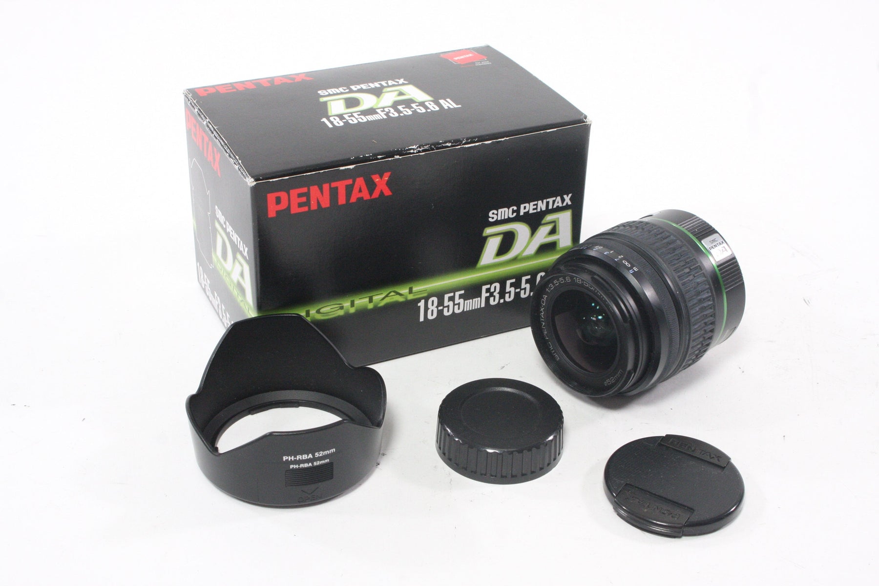 Pentax 18-55mm f/3.5-5.6 DA L AL SMC AF Lens for K Mount