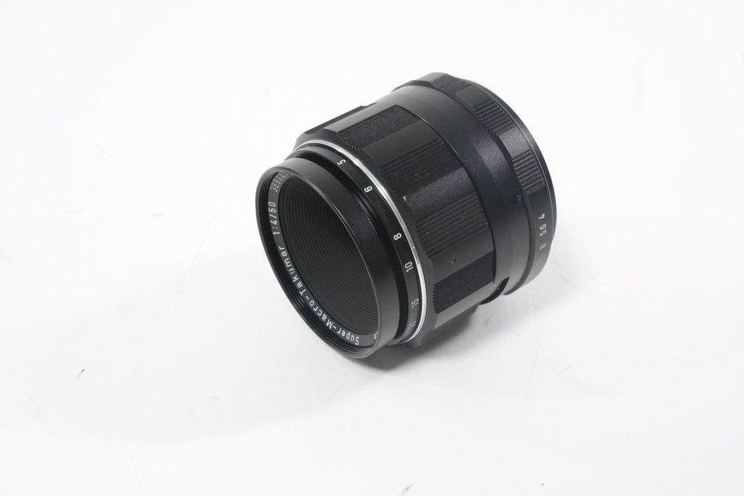 Pentax 50mm f/4 Super-Macro-Takumar Lens for M42 Screw Mount