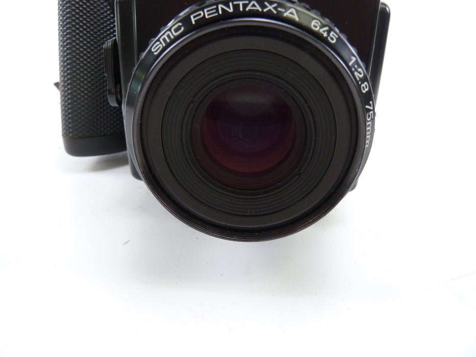 Pentax 645 Camera Outfit with 75MM f2.8 Lens