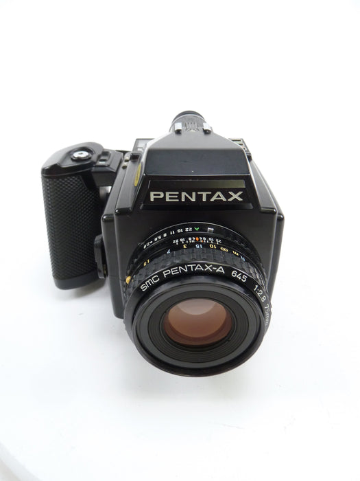 Pentax 645 Camera Outfit with 75MM f2.8 Lens
