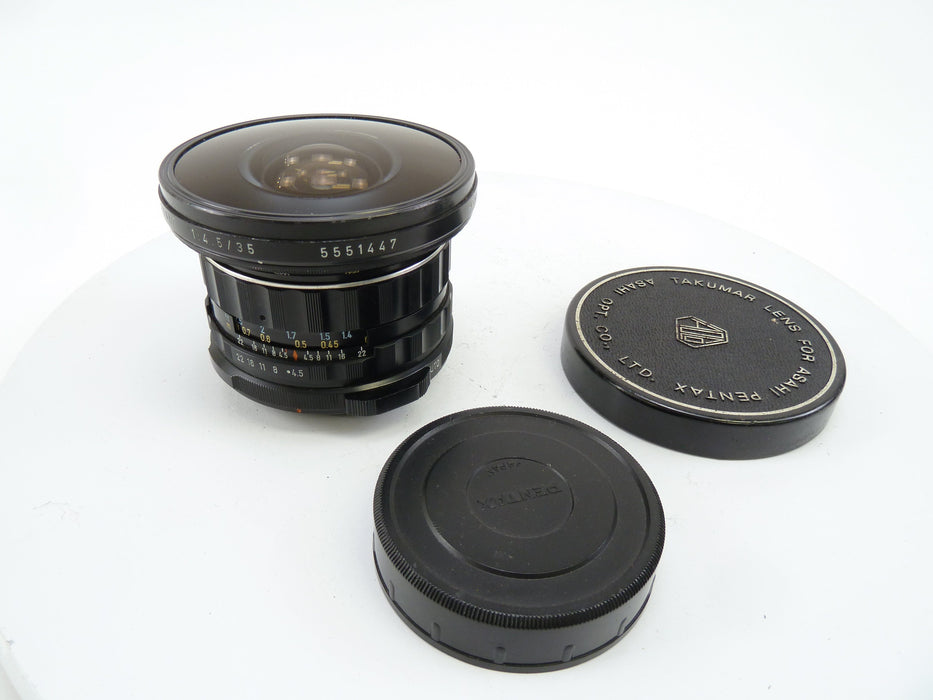 Pentax 6X7 Super Multicoate Fish-Eye Takumar 35MM F4.5 Lens