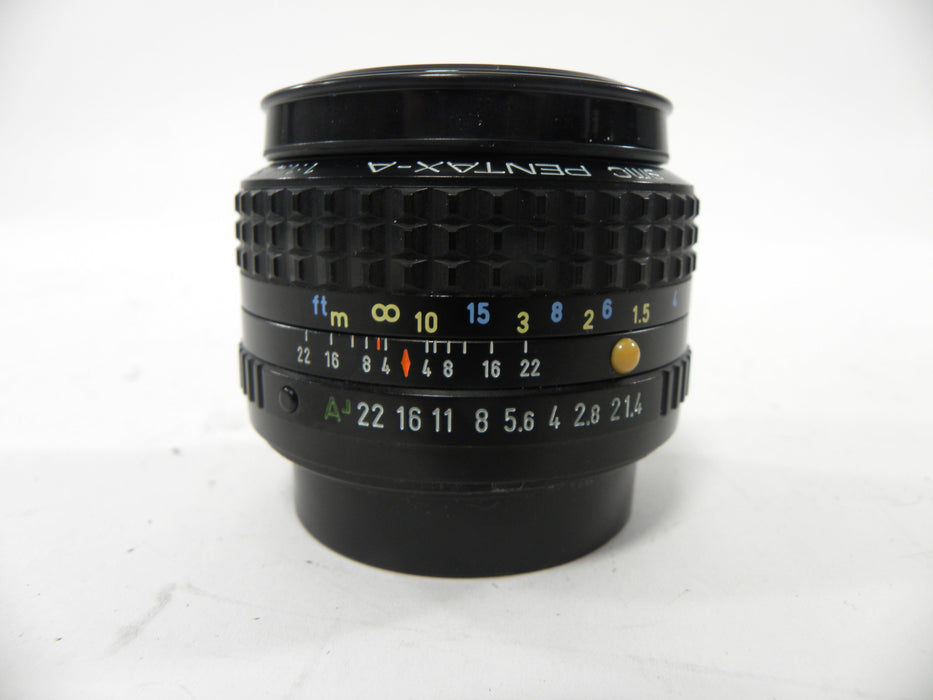 Pentax-A SMC 50mm f1.4 Pk Mount
