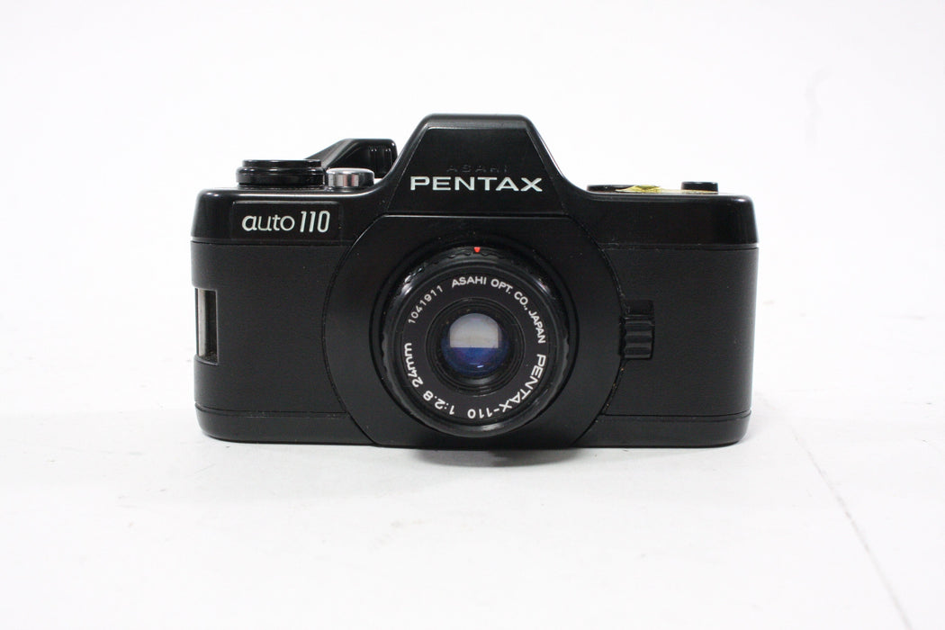 Pentax Auto 110 Kit with 24mm , 18mm, and 50mm Lens. Inc. Case