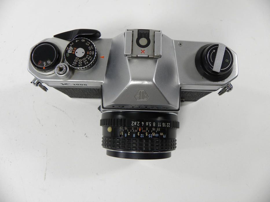 Pentax K-1000 35mm SLR Camera with a SMC Pentax-M 50mm f2