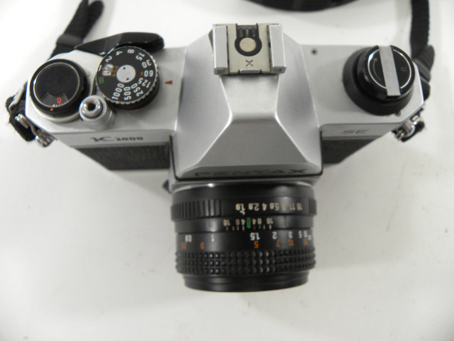 Pentax K-1000 35mm SLR w/Chinon Auto 50mm f1.9