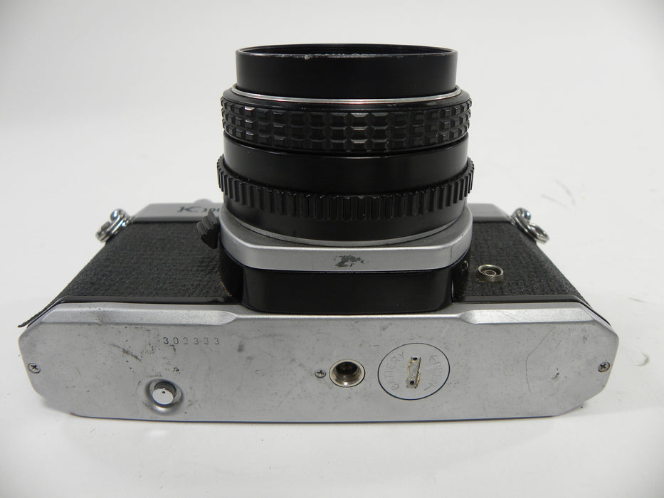 Pentax K-1000 35mm SLR w/Pentax-M  SMC 50mm f2 AS IS  (parts)