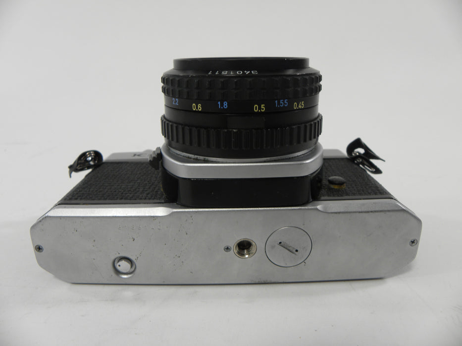 Pentax K-1000 35mm SLR w/SMC Pentax-A 50mm f2
