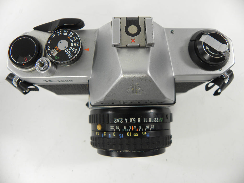 Pentax K-1000 35mm SLR w/SMC Pentax-A 50mm f2