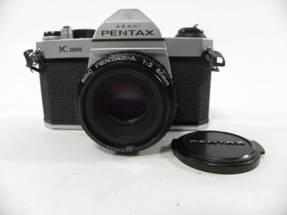 Pentax K-1000 35mm SLR w/SMC Pentax-A 50mm f2