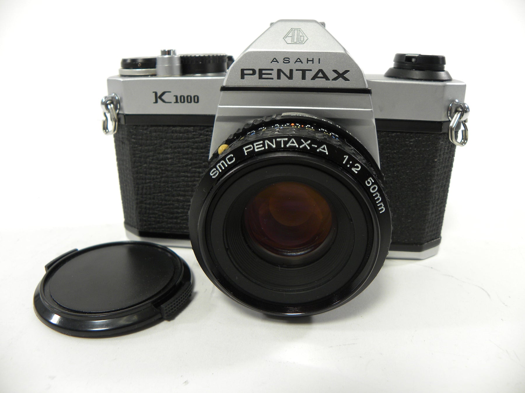 Pentax K-1000 35mm SLR w/SMC Pentax-A 50mm f2 AS IS