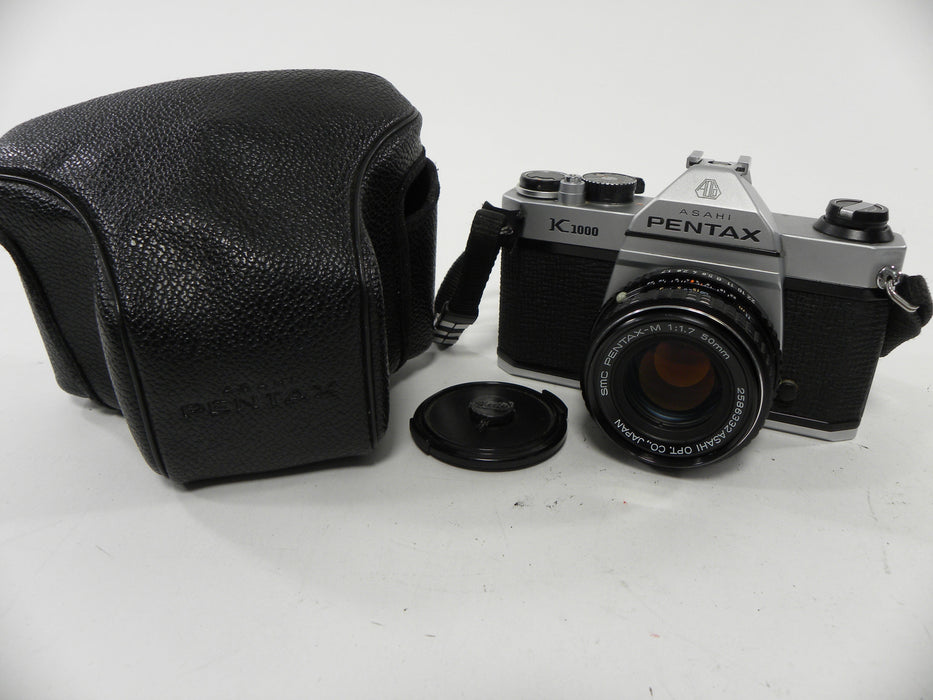 Pentax K-1000 35mm SLR w/SMC Pentax-M 50mm f1.7