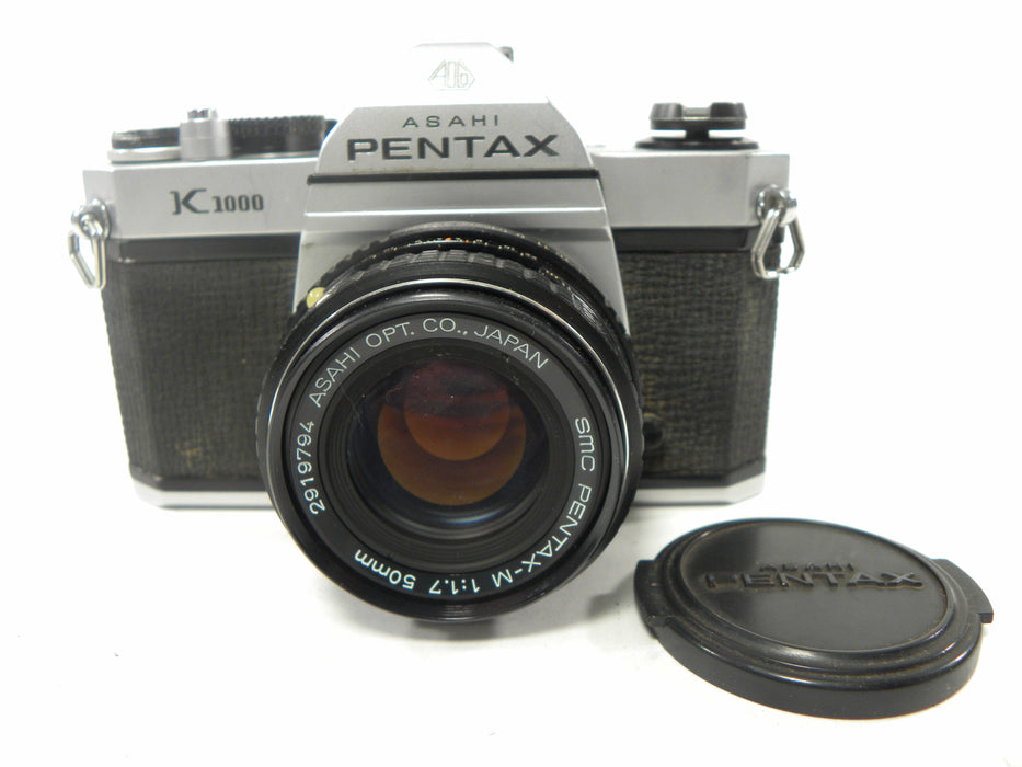 Pentax K-1000 35mm SLR w/SMC Pentax-M 50mm f1.7