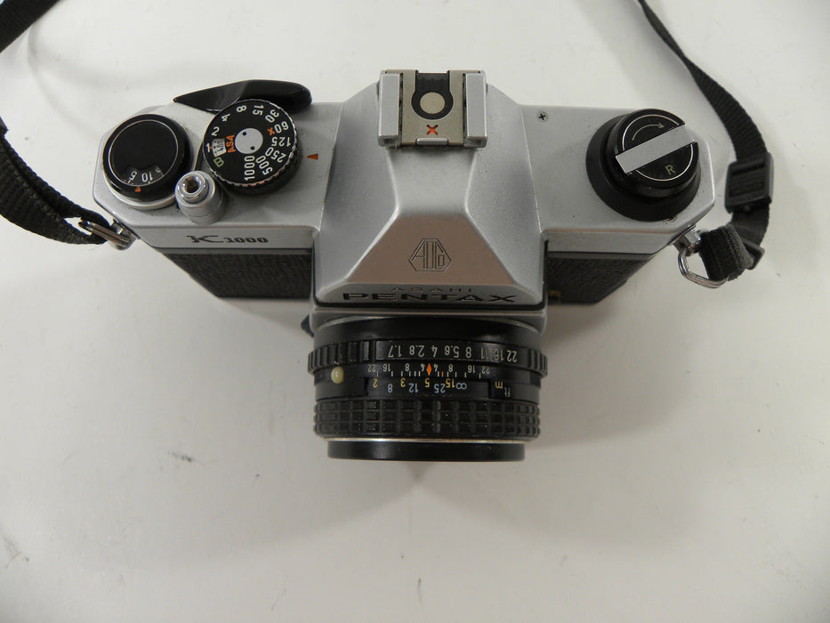 Pentax K-1000 35mm SLR w/SMC Pentax-M 50mm f1.7