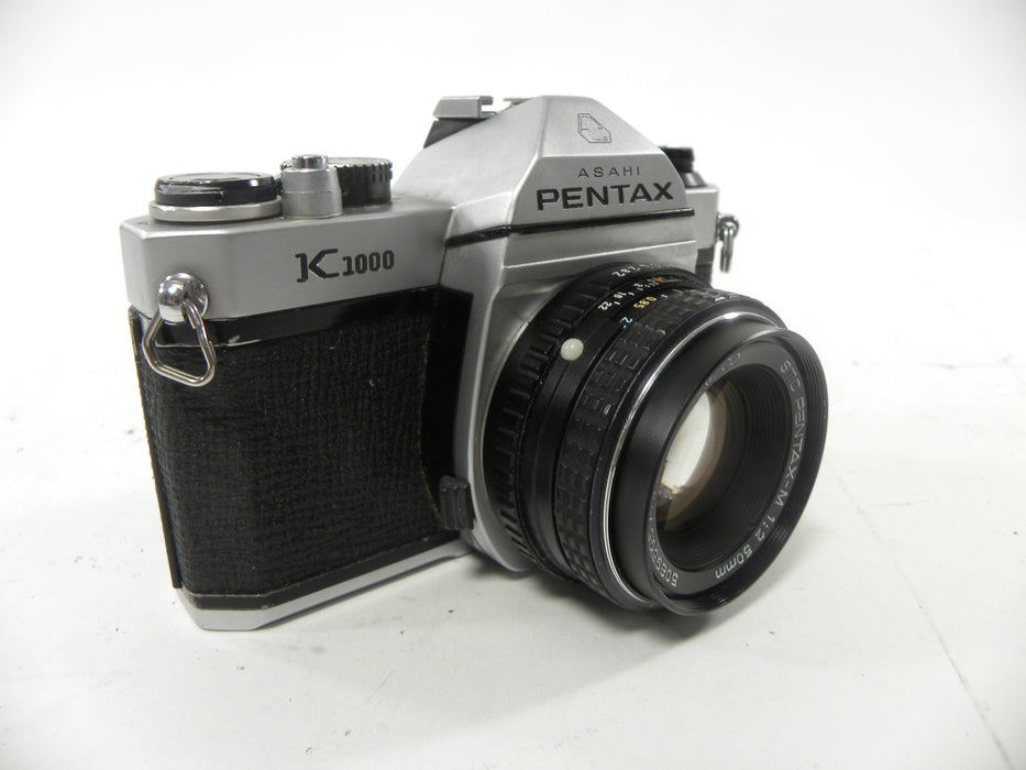 Pentax K-1000 35mm SLR w/SMC Pentax-M 50mm f2